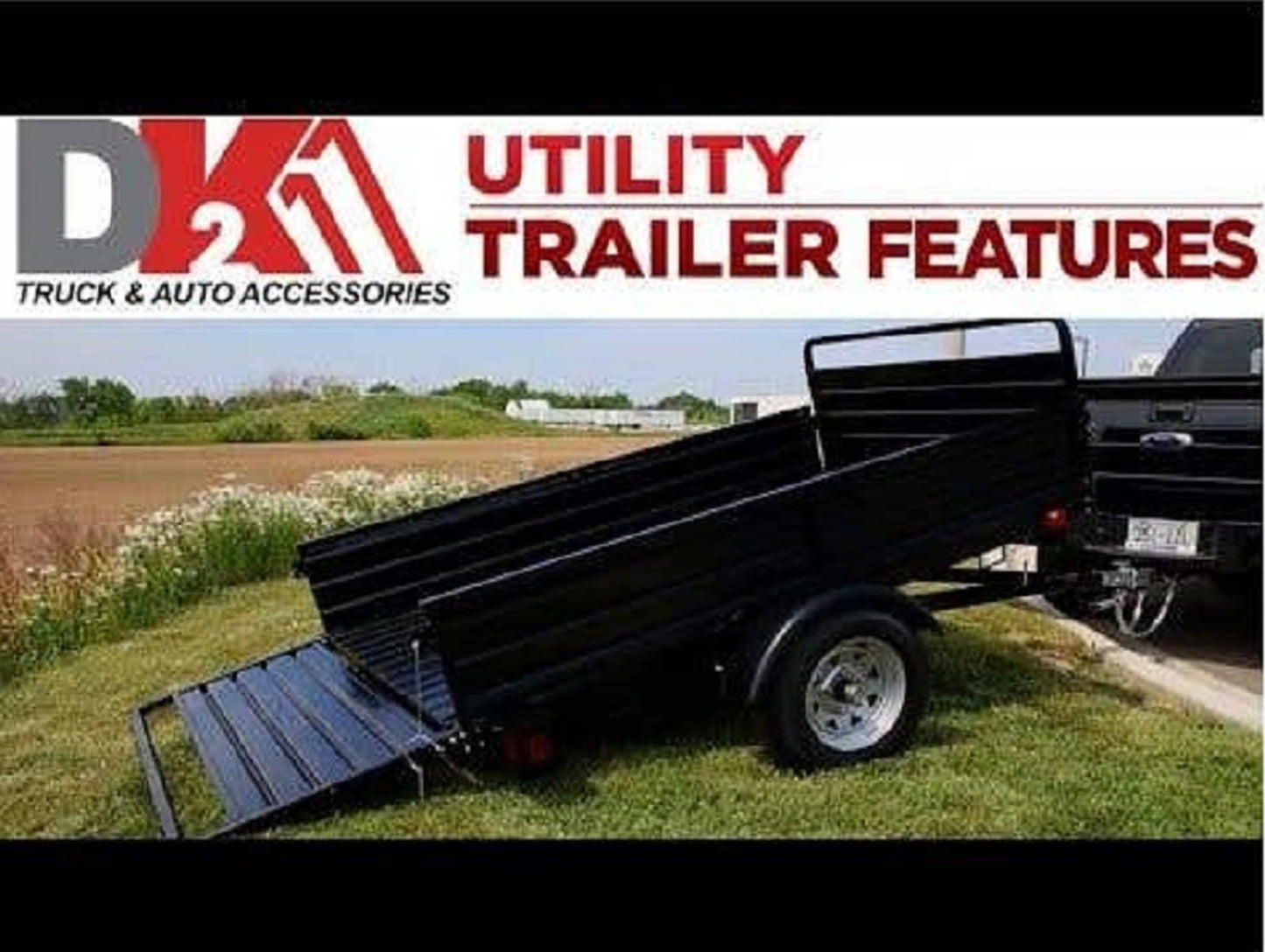 DK2 4.5-ft x 7.5-ft Steel Utility Trailer ( 1639-lb Capacity ) 2491710
