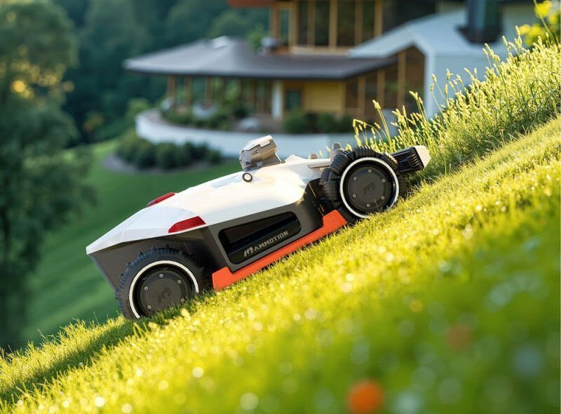 LUBA 2 AWD 1000H Robot Mower Garden Machinery with Alexa & Google Enabled with Voice Control