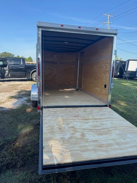 2025 6X12SA ENCLOSED CARGO TRAILER RAMP DOOR 9542