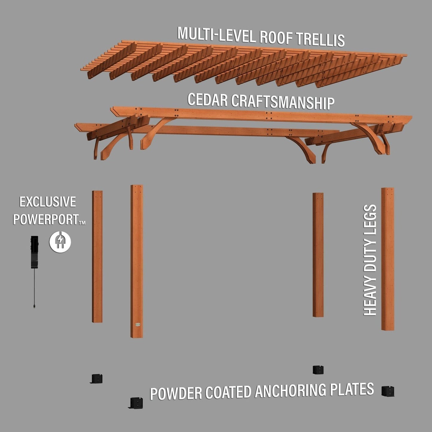 Beaumont Pergola 16×12