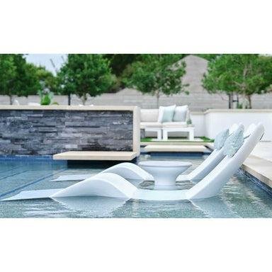 Ledge Lounger Luxury In-Pool Chaise Lounge Set. For Tanning Ledges Up to 9″ Deep