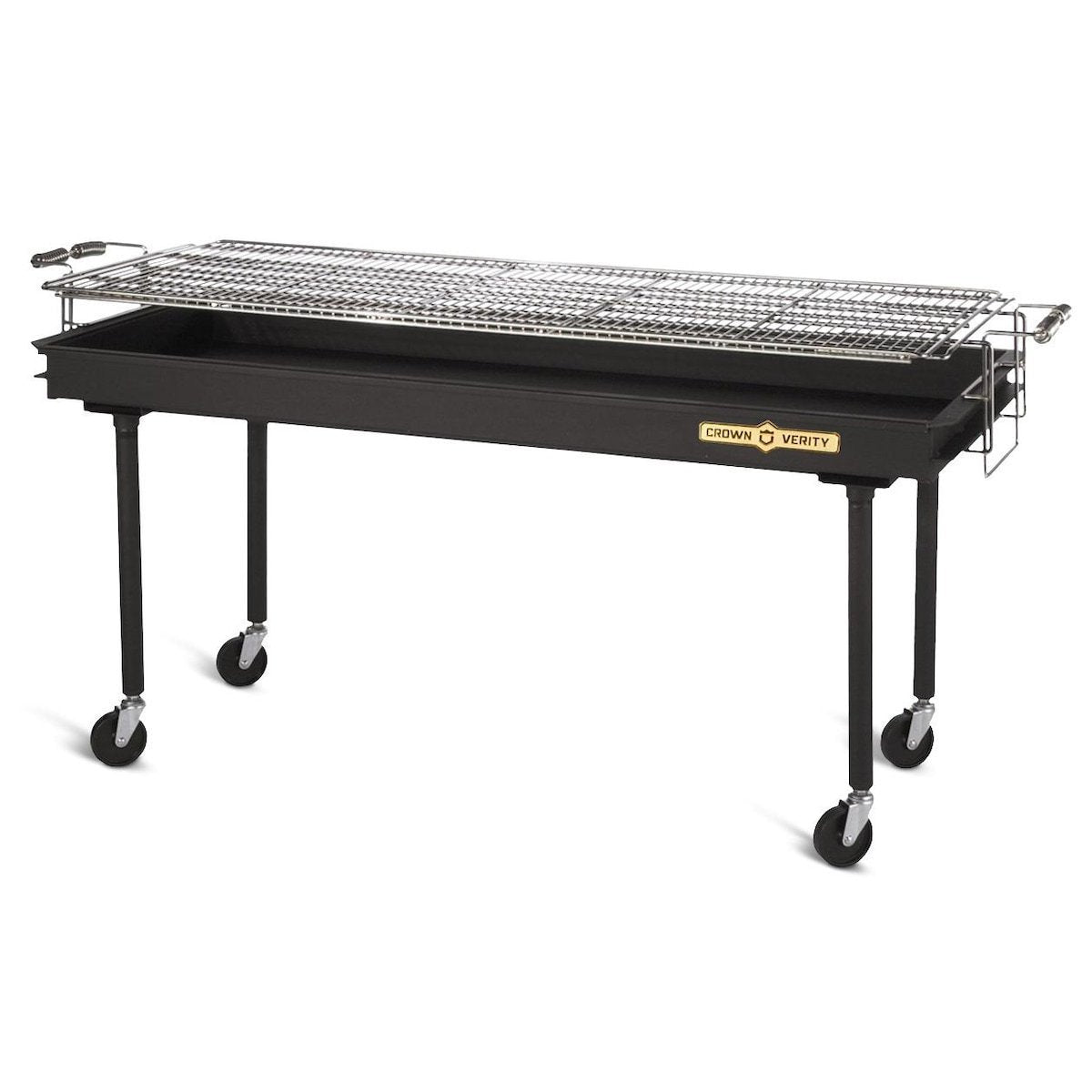 Holstein Manufacturing 2460CSSG 60″ Country Club Charcoal Grill with Stainless Steel Grate