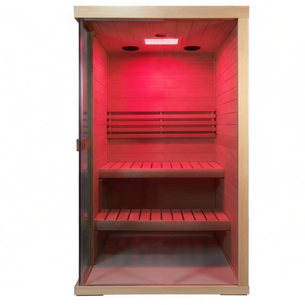 Solid Outdoor Steam Sauna – 2 Person | Model 702VS