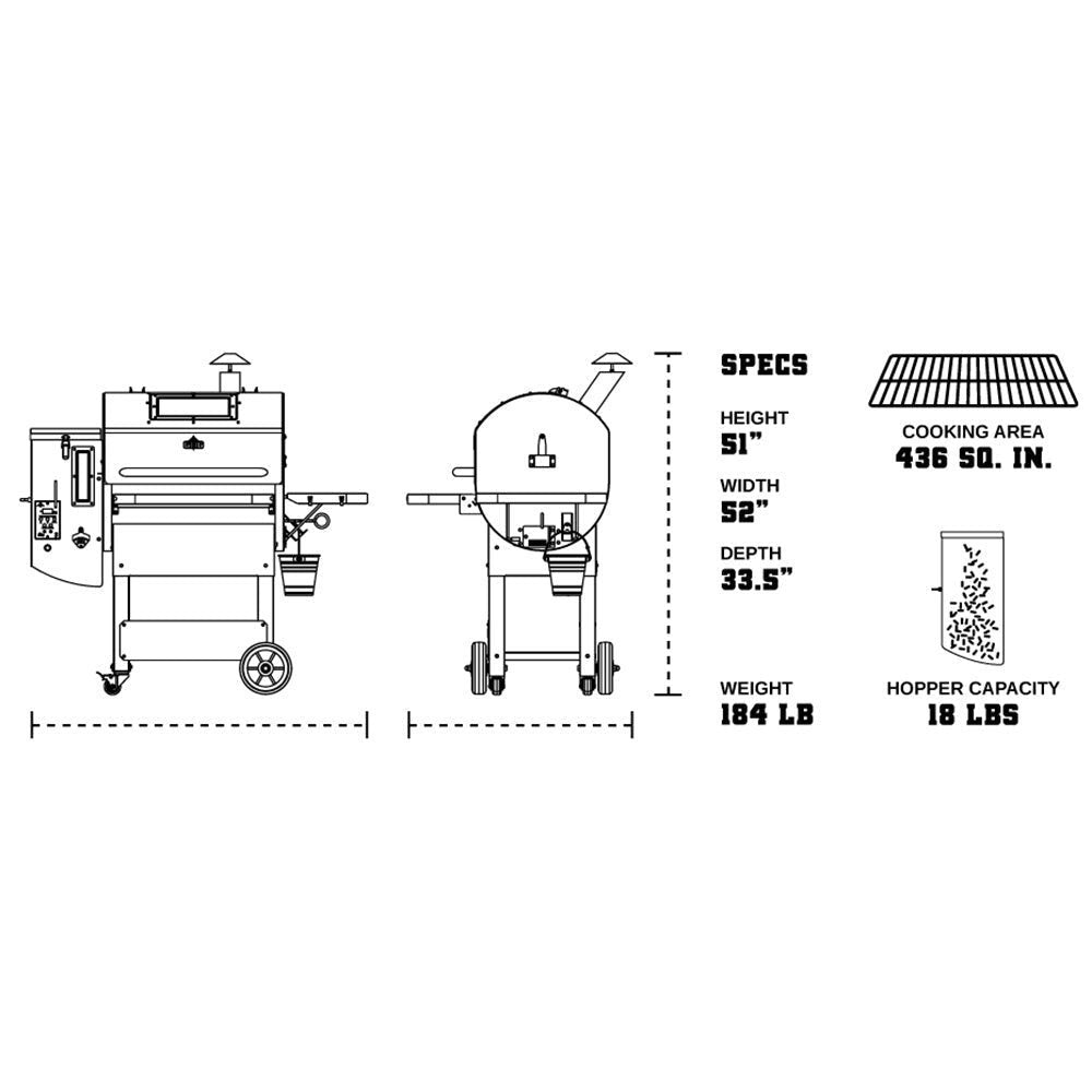 Green Mountain Grills Ledge Prime 2.0 Pellet Grill