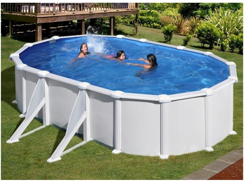 GRE Piscine ovale acier