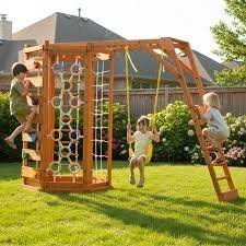 Hawthorn | Octagon Outdoor Jungle Gym by Avenlur