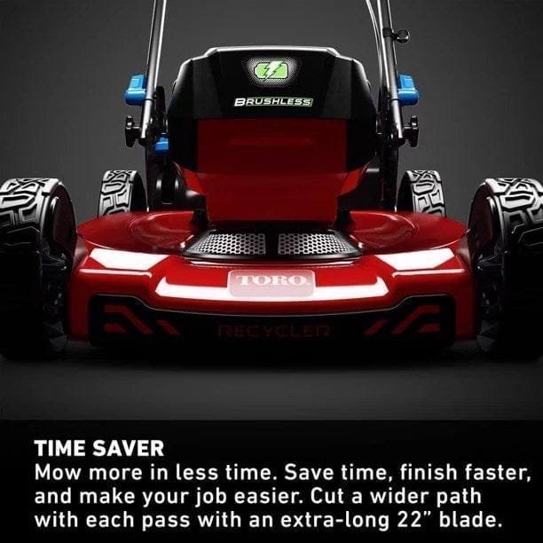 Flex-Force 60V Cordless 2-Tool Combo Kit 22 in. Recycler Walk Behind Lawn Mower & Leaf Blower w/Charger & Batteries