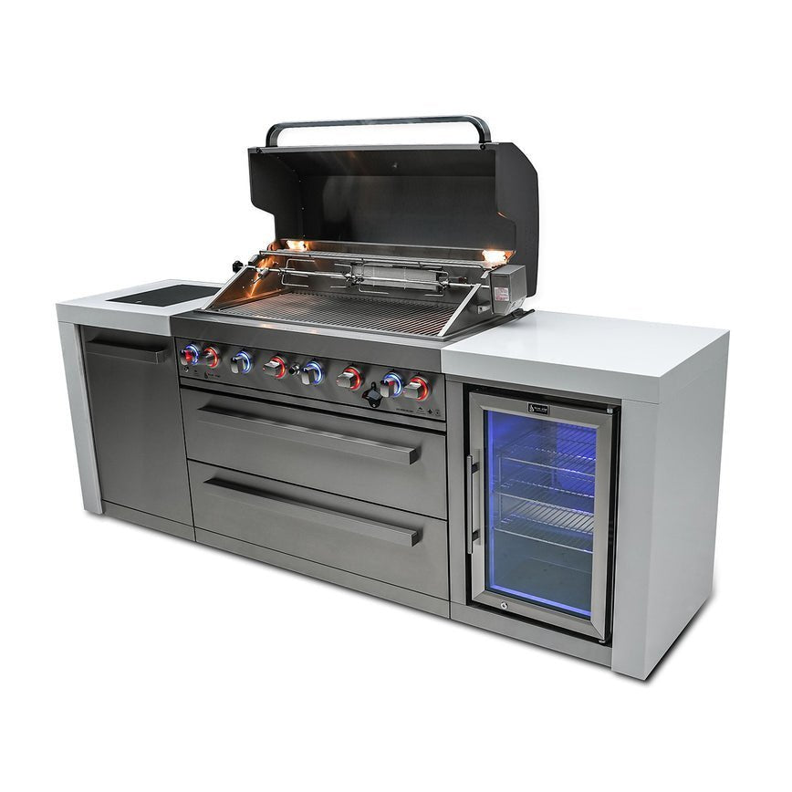 Mont Alpi 805 Deluxe Island with Fridge Cabinet