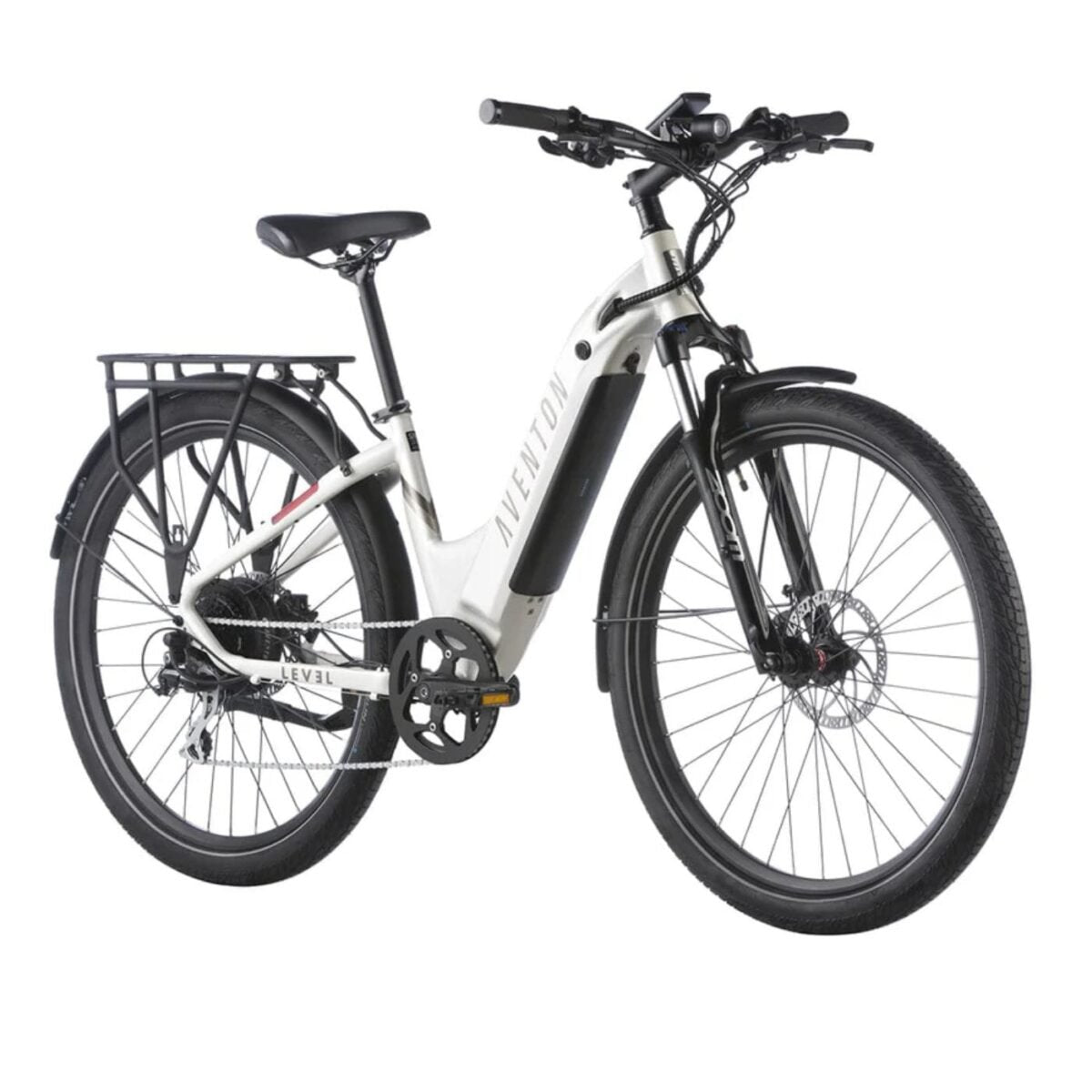 Aventon Level 2 Step-Through Commuter Electric Bike 500W Motor 60 Mile Range