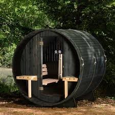 Almost Heaven Audra 4 Person Canopy Barrel Sauna