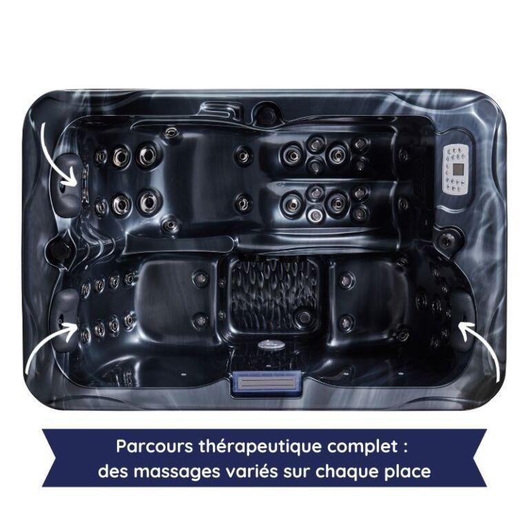Spa Jacuzzi 3 Places 2 Places Assises Spa Alina Manille