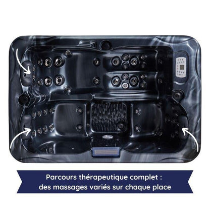 Spa Jacuzzi 3 Places 2 Places Assises Spa Alina Manille