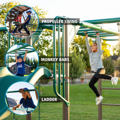 Lifetime Big Stuff Deluxe Playset with Monkey Bars 91326