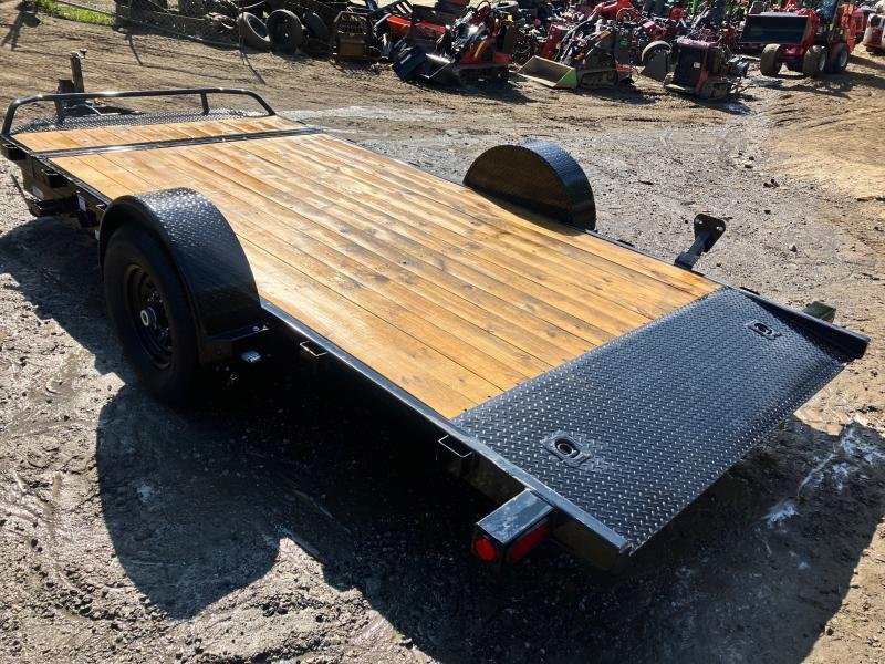 7 X 16 Interstate Full Bed Single Axle Tilt 7K Trailer