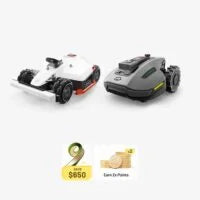 MAMMOTION LUBA 2 AWD 10000X Robot Lawn Mower. Multi-zone & No-go-zone Managements.