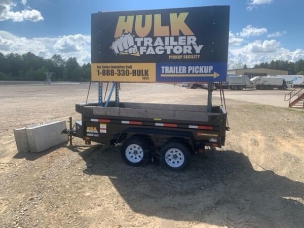 6’x10′ Scissor Lift Dump Trailer w/ Homeowner Package – 7,000# GVWR