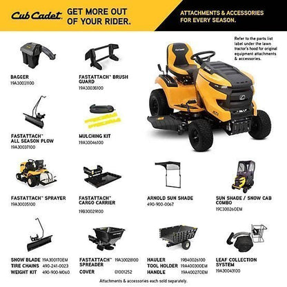 CUB CADET 42-Inch Gas Riding Lawn Tractor – IntelliPower Technology