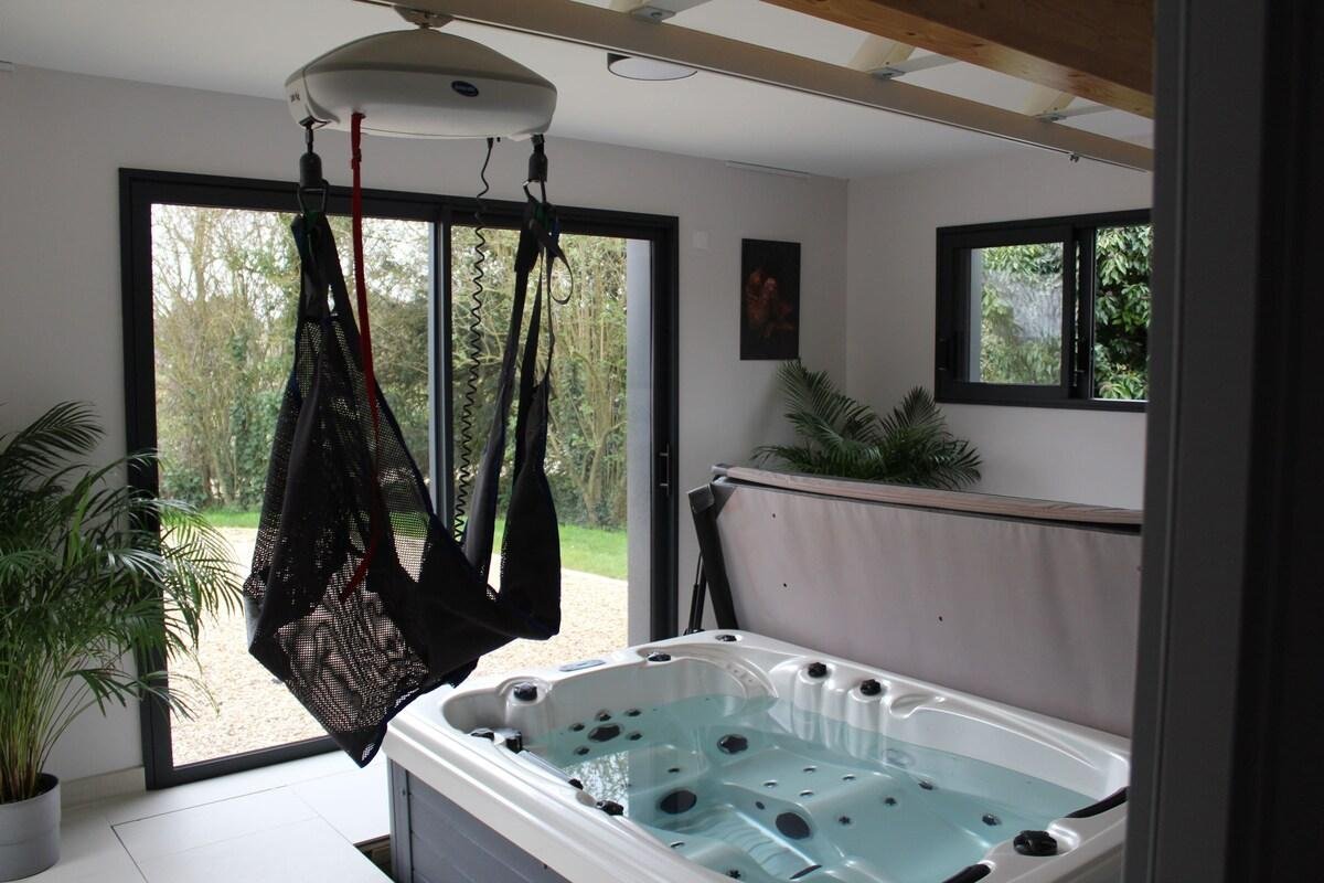 Spa Jacuzzi 3 Places 2 Places Assises Spa Alina Manille