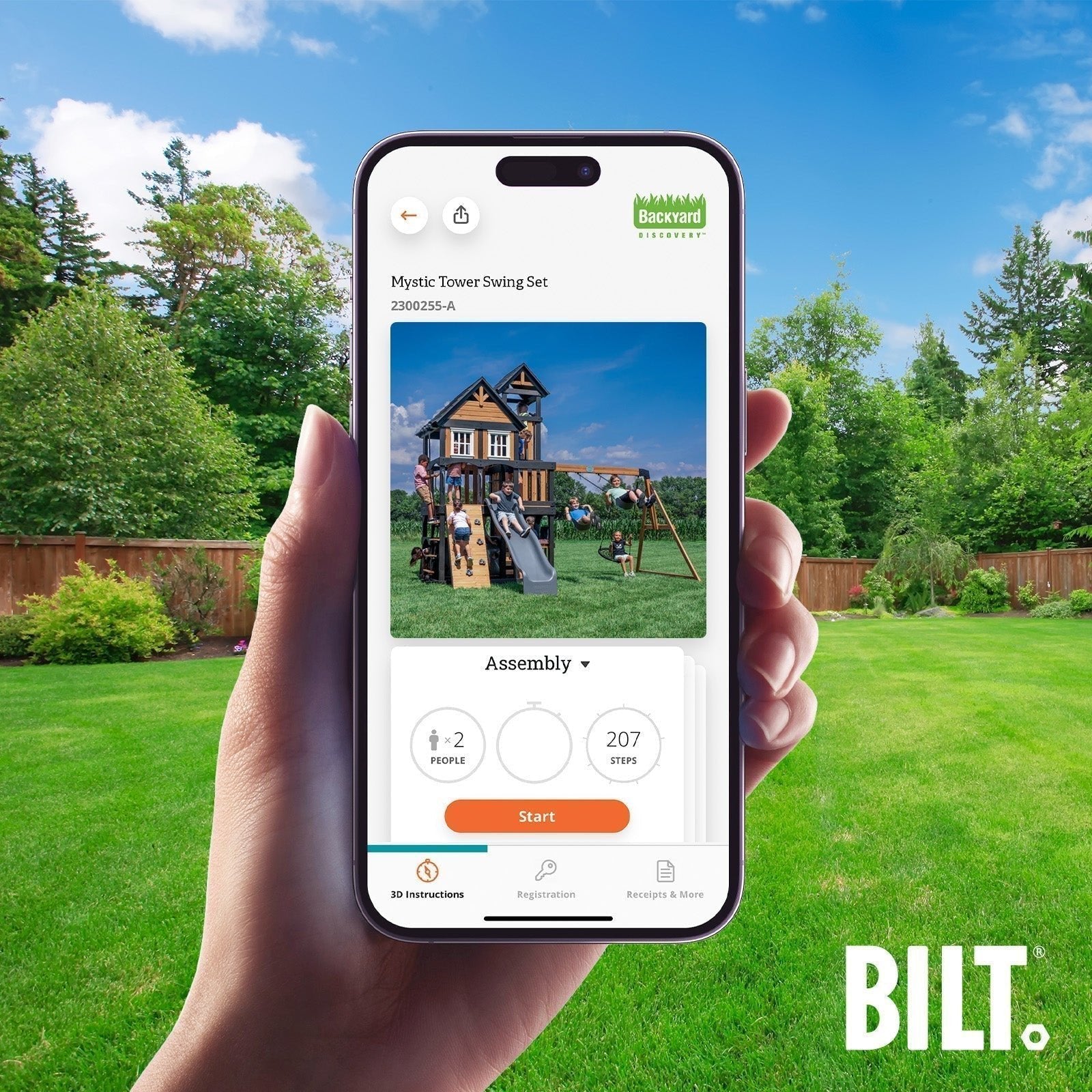 Mystic Tower Swing Set