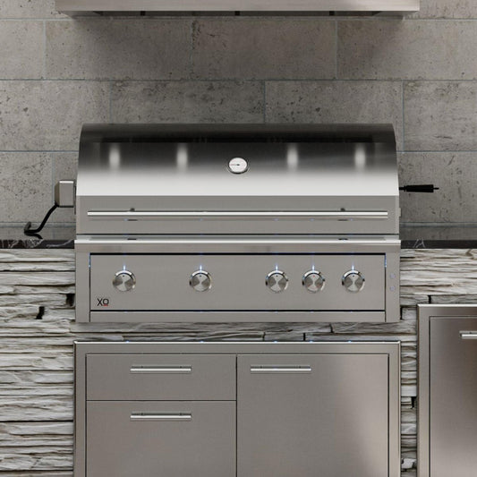 XO Appliance 42″ Grill 4 Burner with Rotiss Burner LP