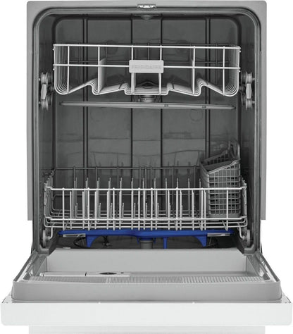 Frigidaire FDPC4221AW 24″ Built-In Dishwasher, Front Control, White