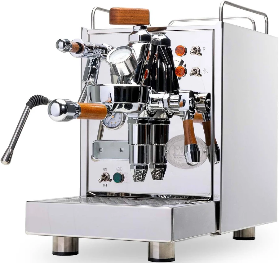 ECM Classika PID with Flow Control | Clive Coffee Walnut FC