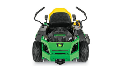 60V 42” Electric CrossoverZ Zero Turn Mowers with (6) 8 Ah Batteries and (3) Dual Port Turbo Chargers.