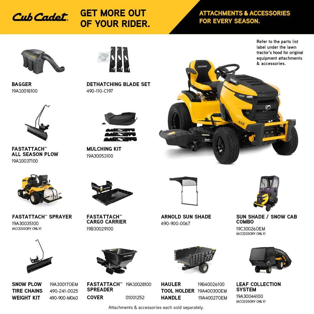 Cub Cadet XT2 SLX54 54″ Residential Ridings Mowers (13A5A2TMA10)