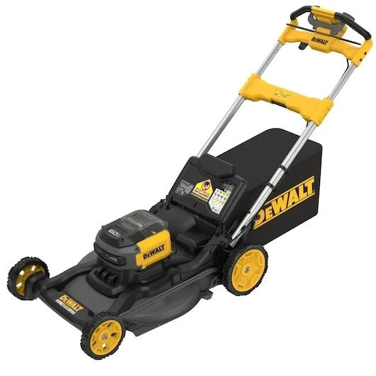 DeWalt 60V MAX 21″ Brushless RWD Self-Propelleds Mowers Kit DCMWSP700Y2