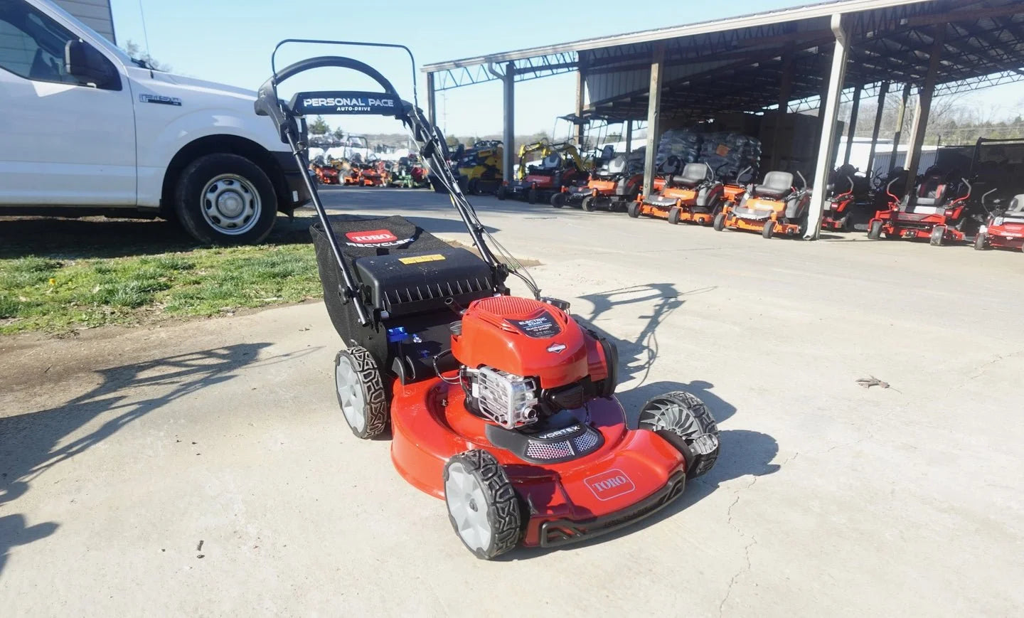 Toro 22″ Electric-Start Recycler Personal Pace Self-Propelled Gas Lawn Mowers.