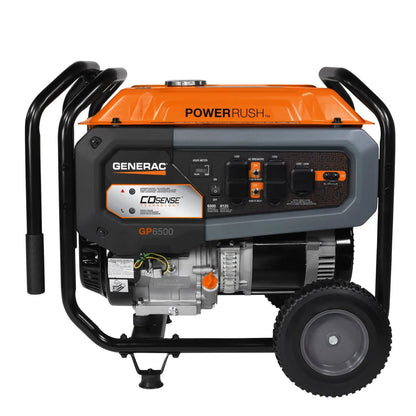 Generac 8125/6500 Watt Portable Generators.