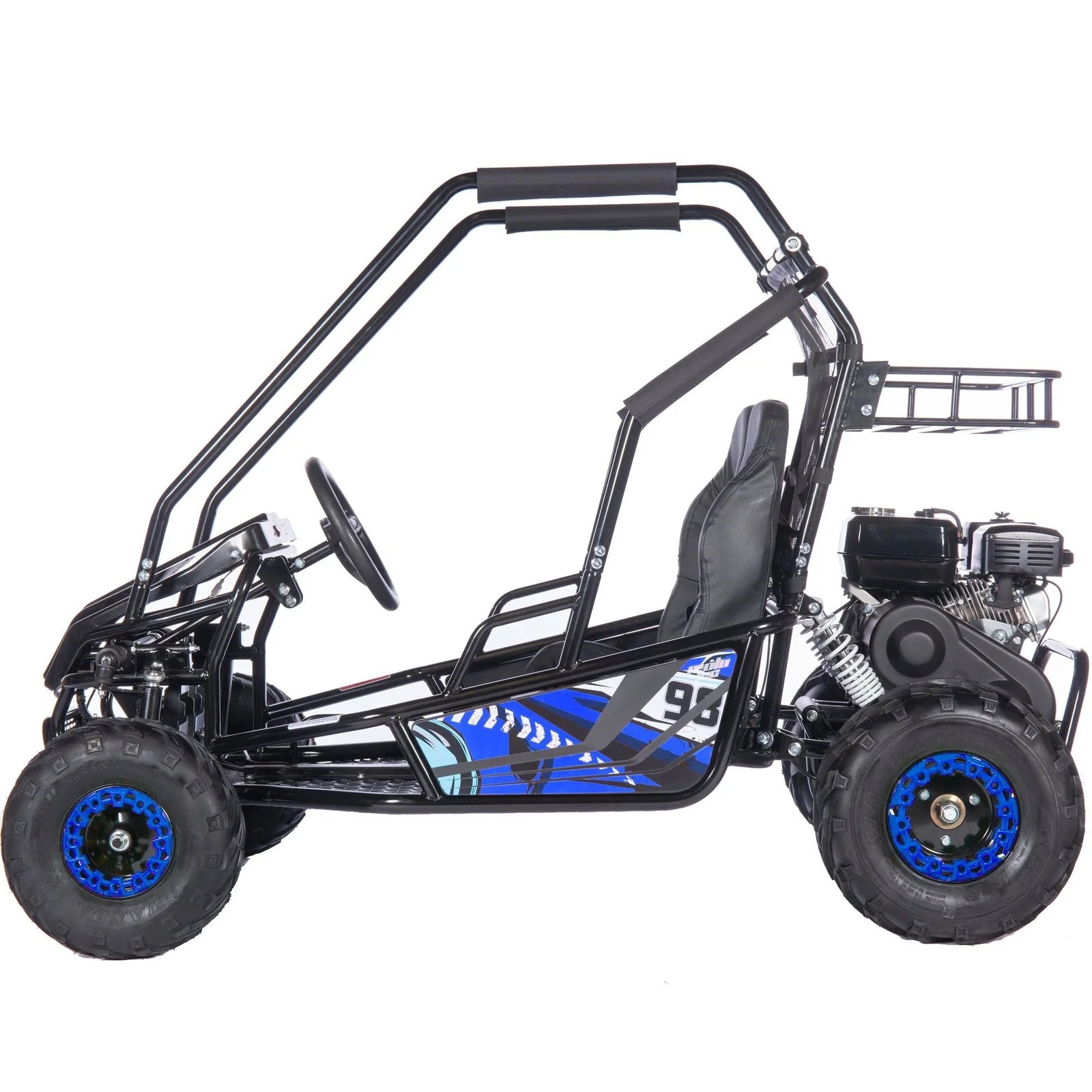 MotoTec Mud Monster XL 212cc 2 Seat Full Suspension Go Karts.