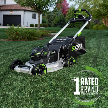 EGO Power+ LM2200SP 22″ Aluminum Deck Select Cut Self-Propelled Lawn Mowers.