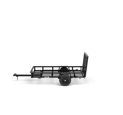 Carry-On Trailer 5-ft x 8-ft Steel Mesh Utility Trailer with Ramp Gate