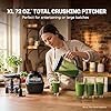 Ninja Kitchen System | All-in-One Food Processor & Blender for Smoothies | Includes Pitcher, (2) 16 oz. To-Go Cups & 8-Cup Bowl | Makes Salsa, Dough, Shakes, & Frozen Drinks | 1500W | Black | BL770
