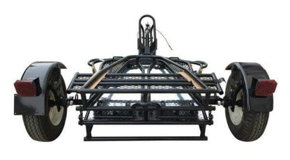 Single Rail Motorcycle Trailer – Compact, Easy-to-Tow Hauler for One Bike