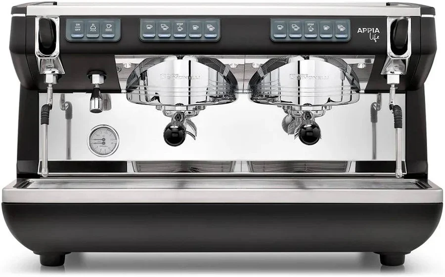 New Commercial Espresso Coffee Machine, Black