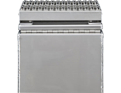 Buyers Products 28-in x 24-in x 19-in Smooth Aluminum Step Box Truck Tool Box 1705285