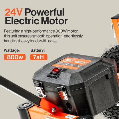 SuperHandy Orange Steel Dolly 5396040