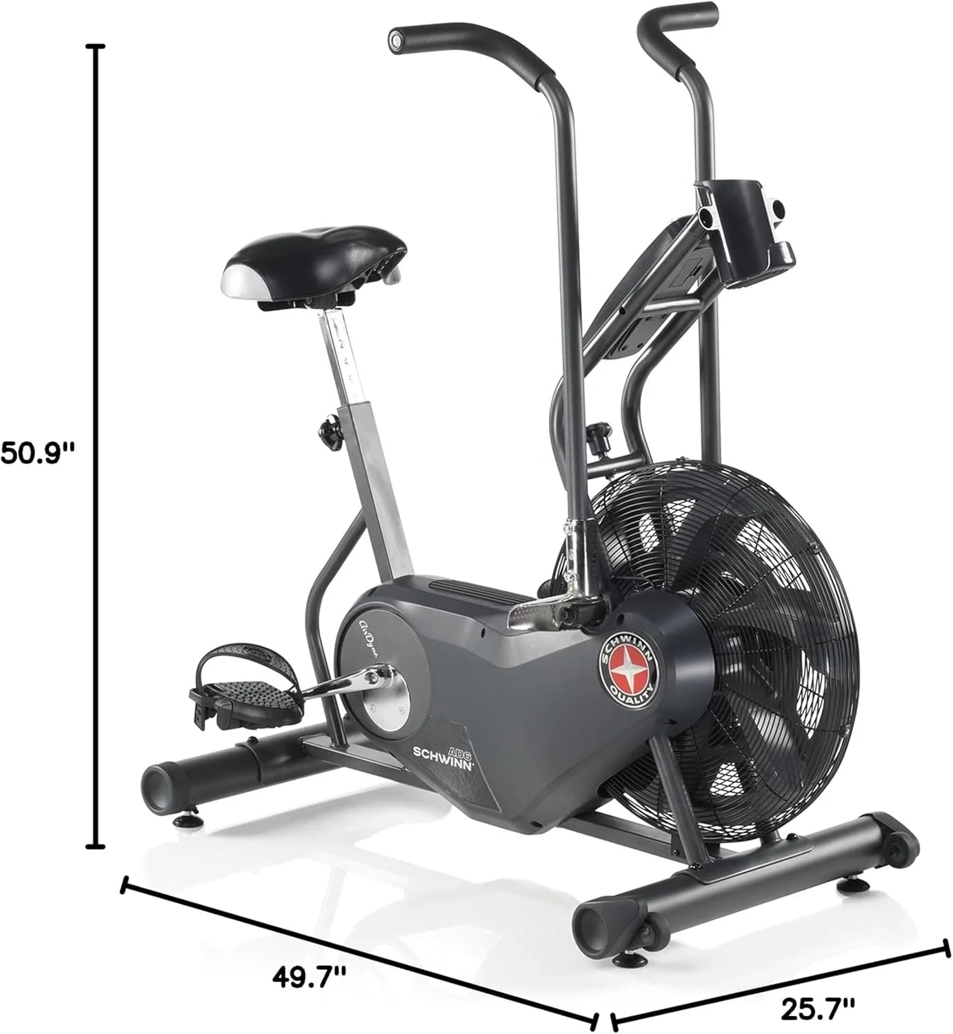 Schwinn Airdyne AD6 Exercise Bikes.