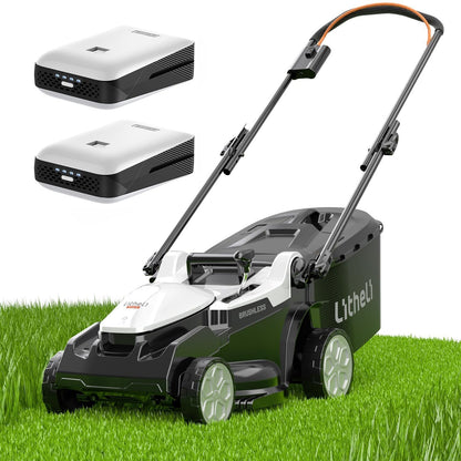 Litheli 13″ 20V Cordless Lawn Mower with 4.0Ah Battery