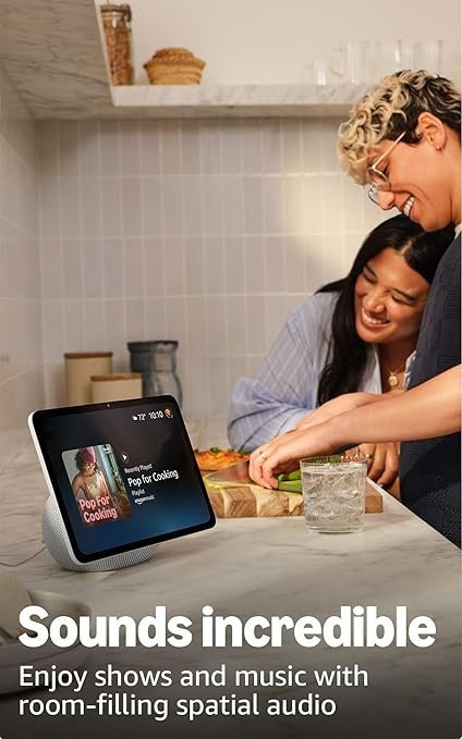 Amazon Echo Show 11 (newest model), Vibrant Full-HD 11″ display with more viewing area and spatial audio, Designed for Alexa+, Graphite