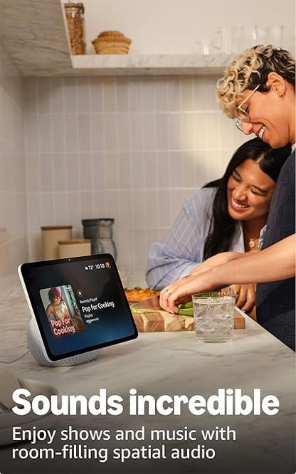 Amazon Echo Show 11 (newest model), Vibrant Full-HD 11″ display with more viewing area and spatial audio, Designed for Alexa+, Graphite