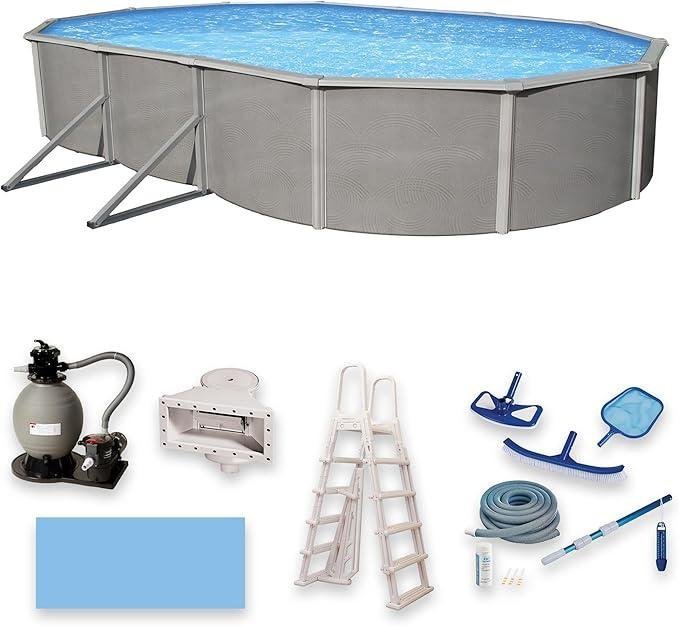Easten Above Ground Pool Kit 52″ Oval