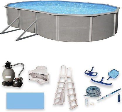 Easten Above Ground Pool Kit 52″ Oval