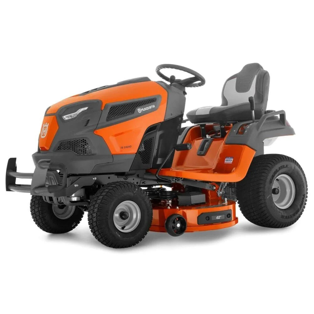 Husqvarna TS 242XD 42 Inch 21.5HP Kawasaki Gasoline Riding Lawn Mowers.