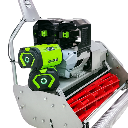 Rolux Z20 – 20″ EGO Electric Reel Mower Gunmetal Gray / 9 Blade / EGO Electric