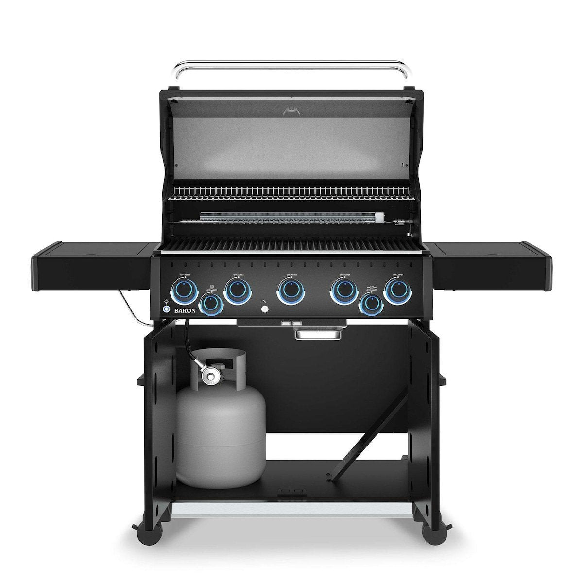 Saber Deluxe Black 3-Burner Gas Grill