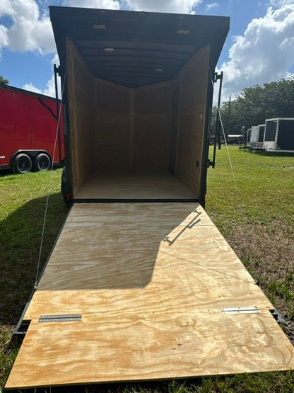 2025 6X10SA SA ENCLOSED CARGO TRAILER RAMP DOOR 81” 9453