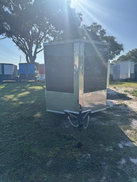2025 6X12SA ENCLOSED CARGO TRAILER RAMP DOOR 9542